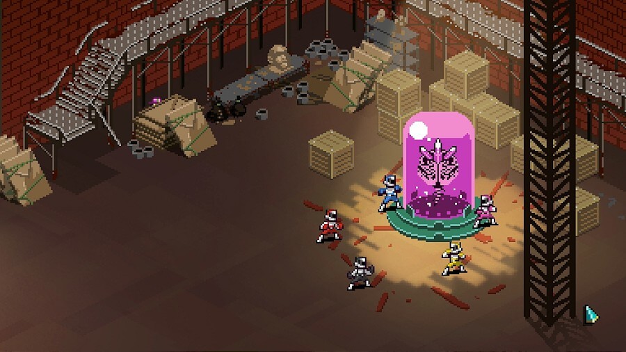 Screenshot do Chroma Squad