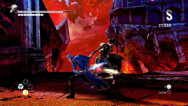 Vergil’s Bloody Palace no DmC: Definitive Edition