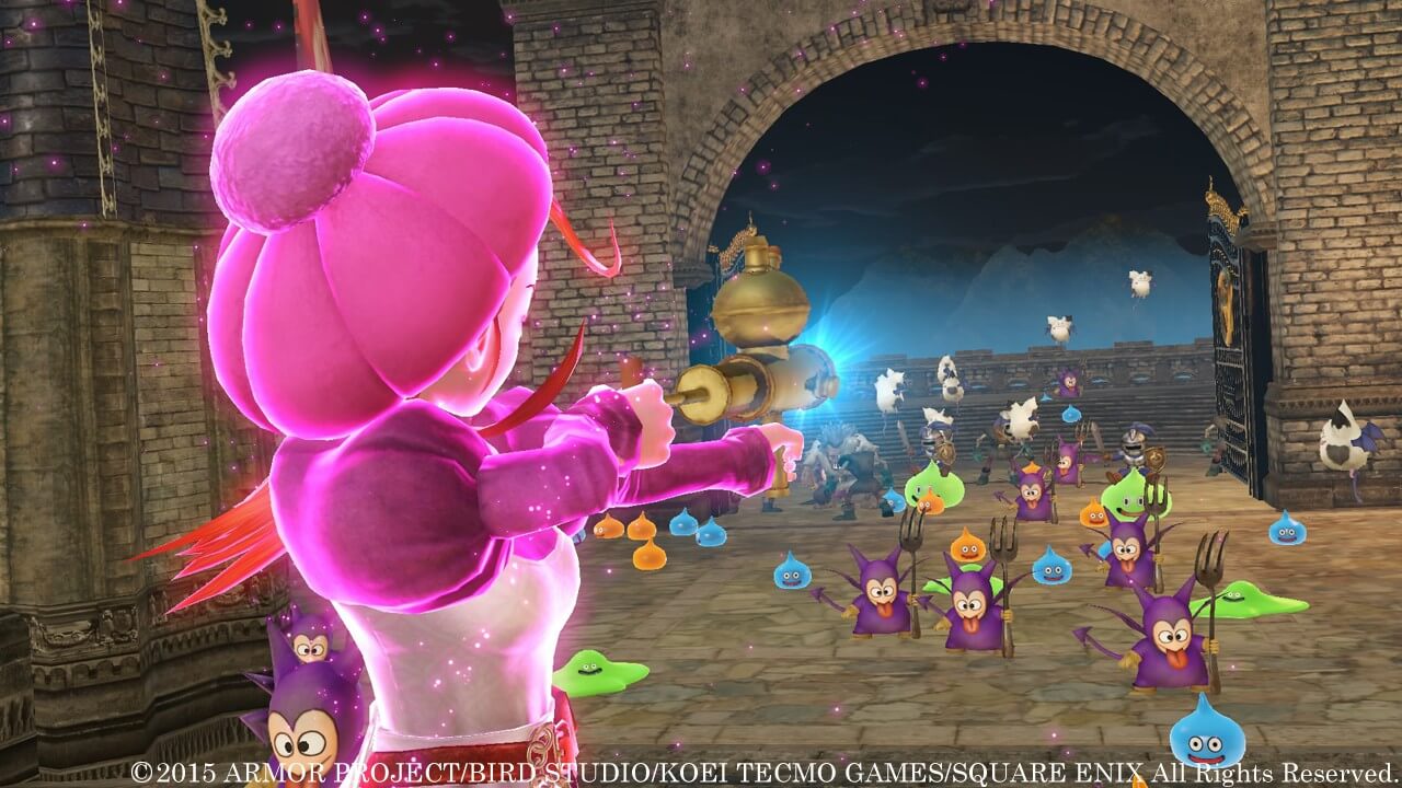 Screenshot do Dragon Quest Heroes