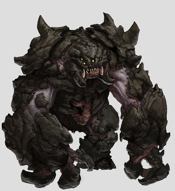 Behemoth é p maior monstro de Evolve
