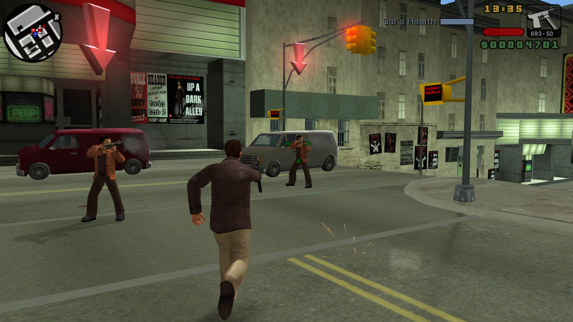 Screenshot do Grand Theft Auto: Liberty City Stories