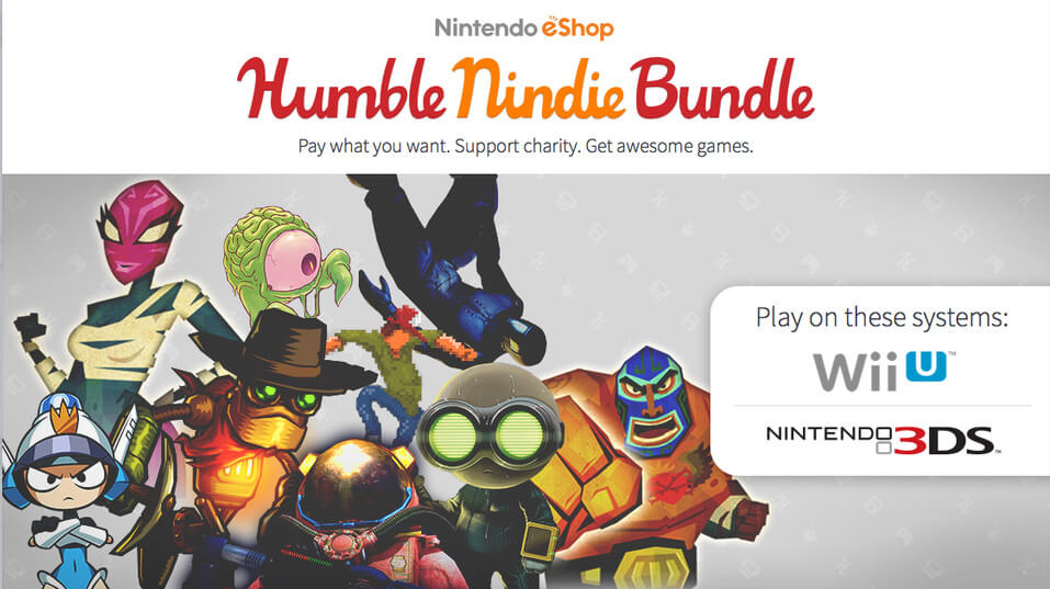 Humble Nindie Bundle tem jogos para Nintendo 3DS e Wii U