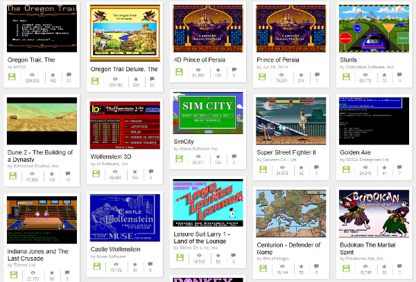 Internet Archive disponibiliza coleção de jogos de DOS