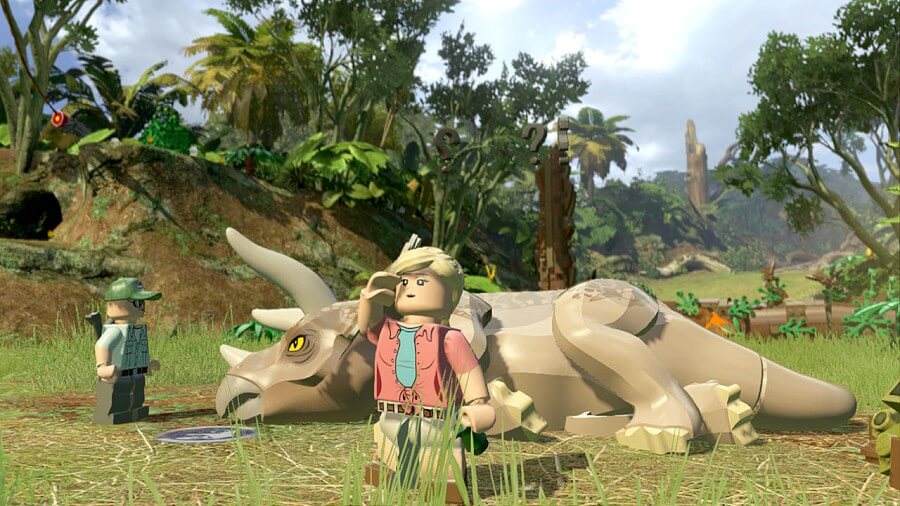 Screenshot do Lego Jurassic World