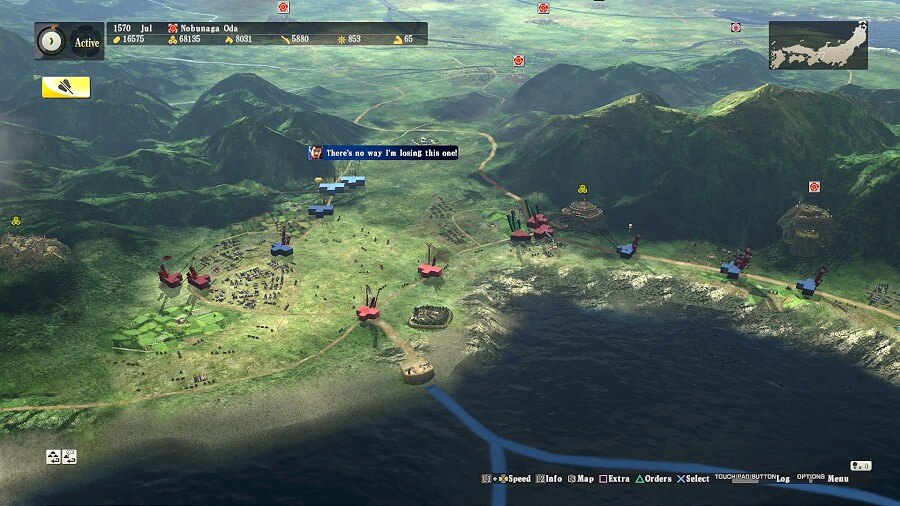 Screenshot do Nobunaga's Ambition: Sphere of Influence
