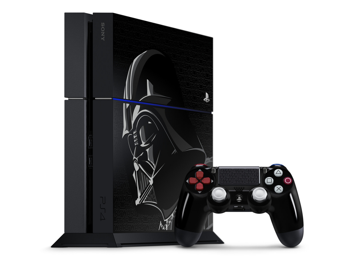 PlayStation 4 na edição especial Darth Vader