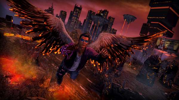 Tela do Saints Row: Gat out of Hell