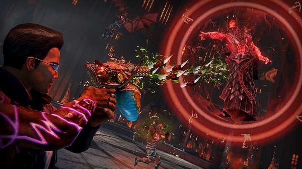 Tela do Saints Row: Gat out of Hell