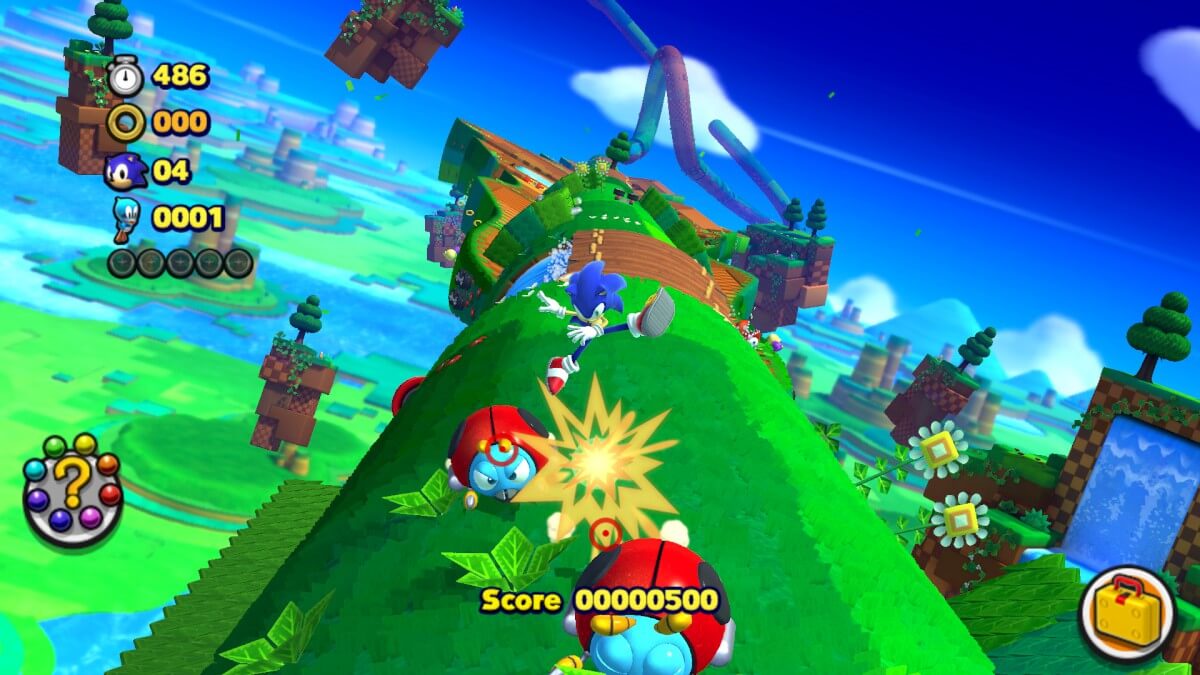 Screenshot do Sonic Lost World