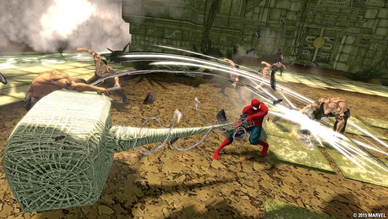 Screenshot do Spider-Man: Shattered Dimensions
