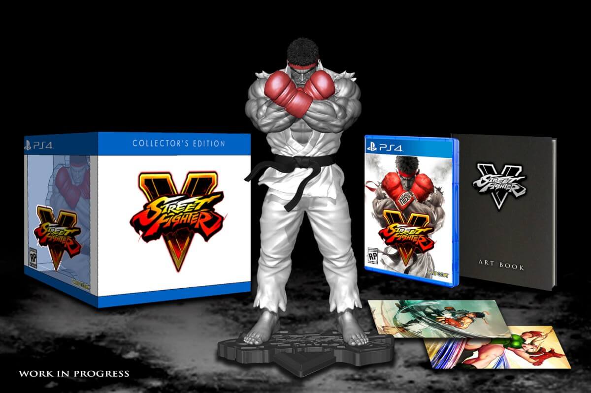 Edição de colecionador do Street Fighter V