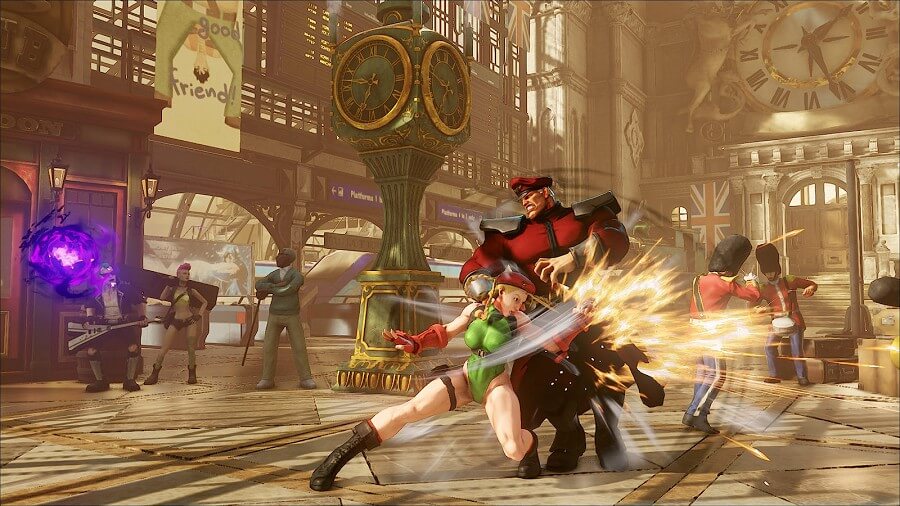 Screenshot do Street Fighter V