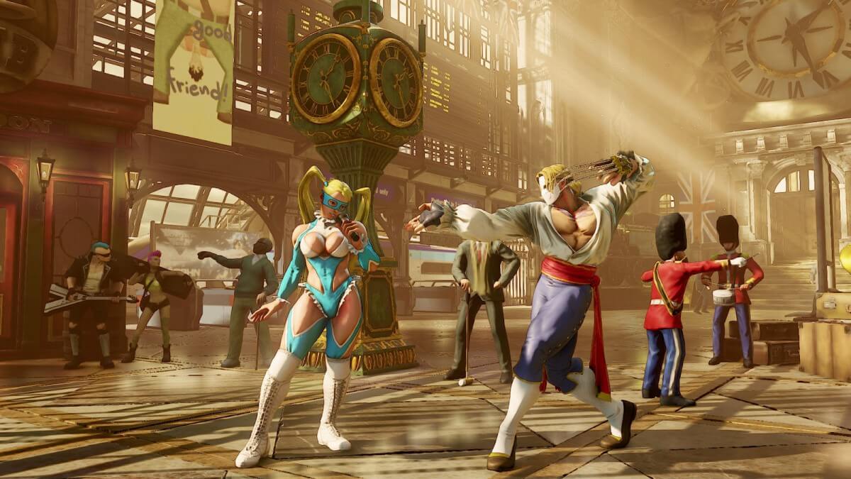 Screenshot do Street Fighter V