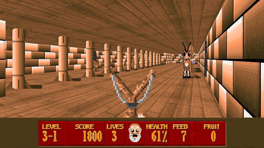 Screenshot do Super 3-D Noah's Ark