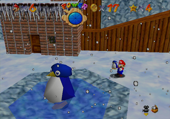 Super Mario 64 no Virtual Console