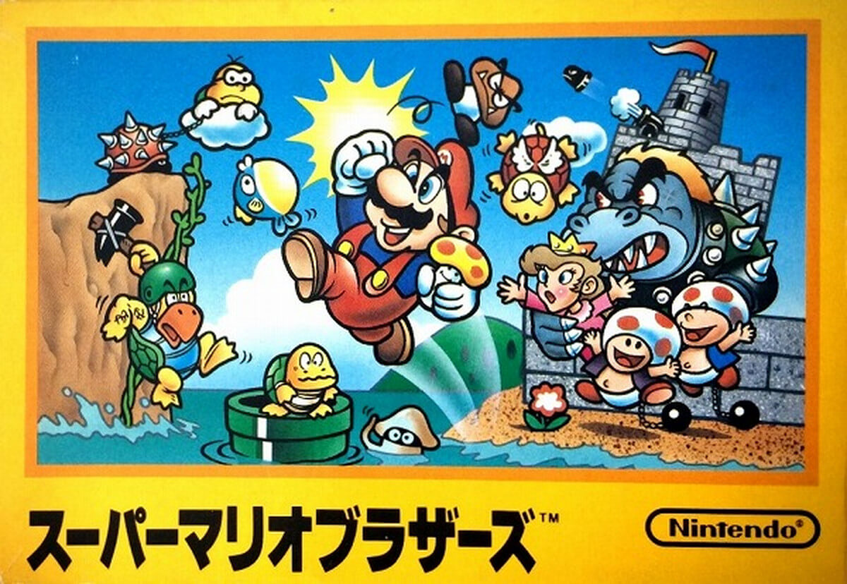 Capa do Super Mario Bros