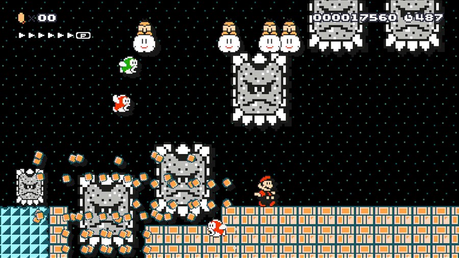 Screenshot do Super Mario Maker