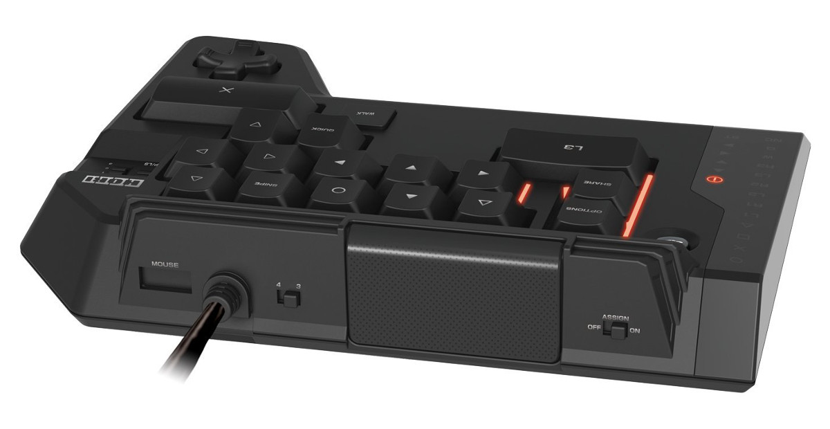 Teclado e mouse para PlayStation 4