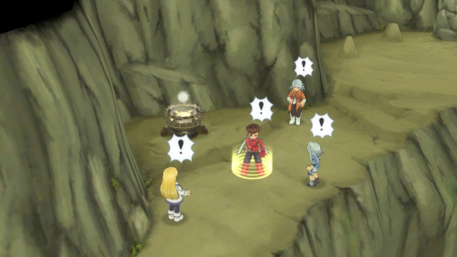 Screenshot do Tales of Symphonia