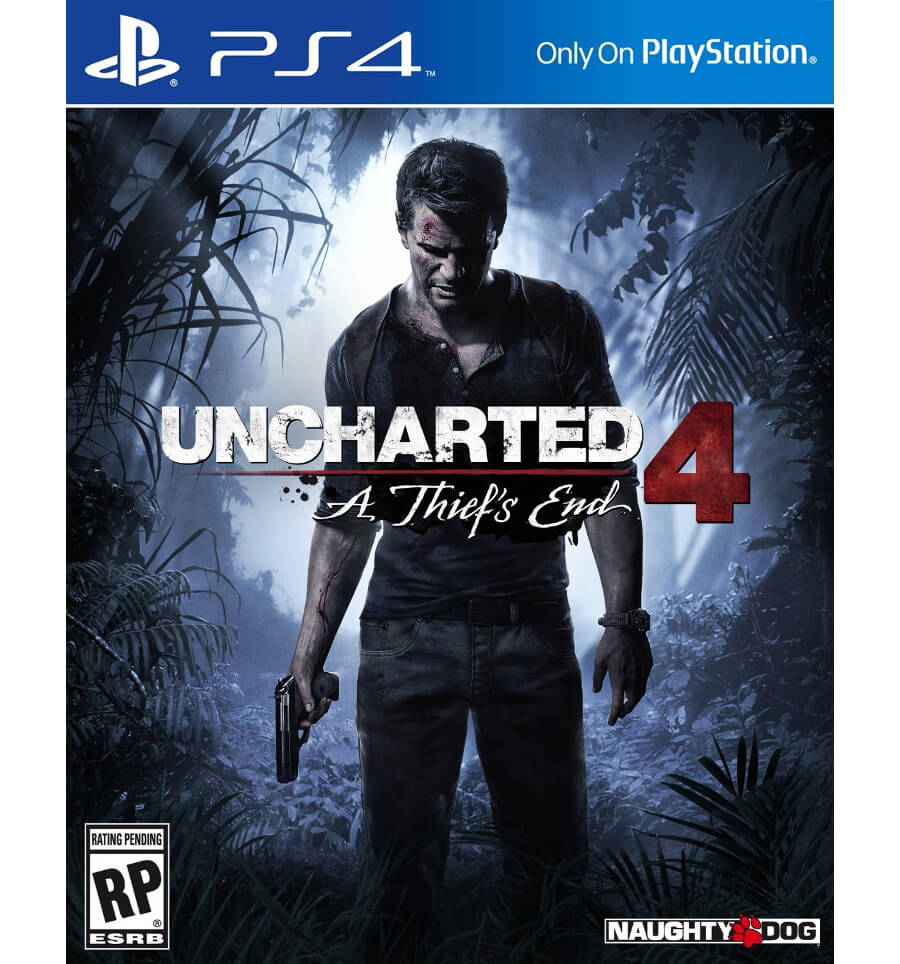 Capa do Uncharted 4: A Thief's End