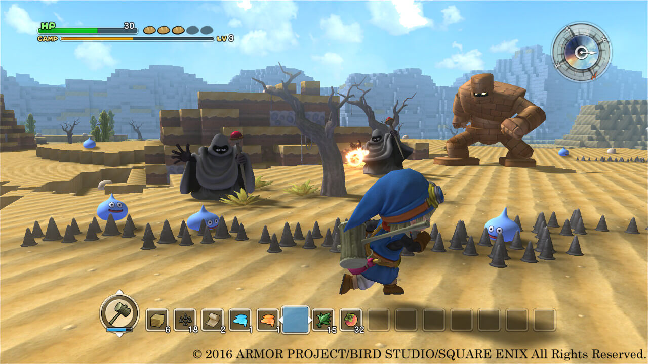 Screenshot do Dragon Quest Builders