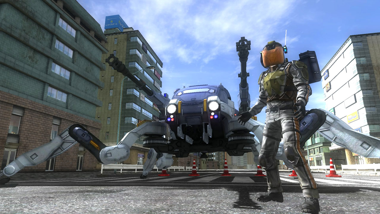 Screenshot do Earth Defense Force 4.1