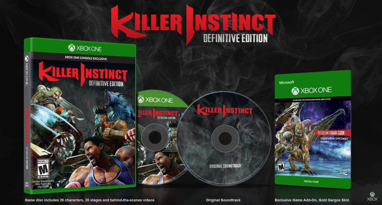 Caixa de Killer Instinct: Definitive Edition