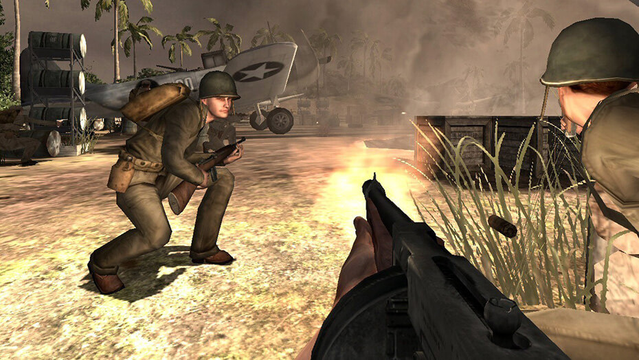 Screenshot do Medal of Honor: Pacific Assault
