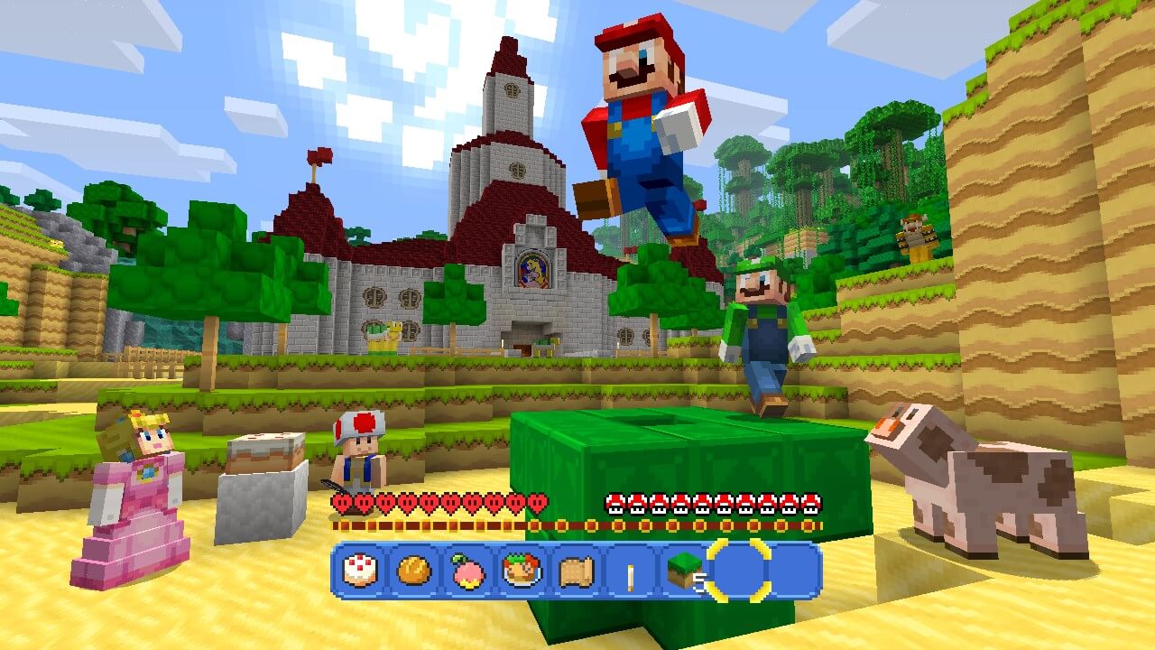 Super Mario Mash-Up Pack para minecraft