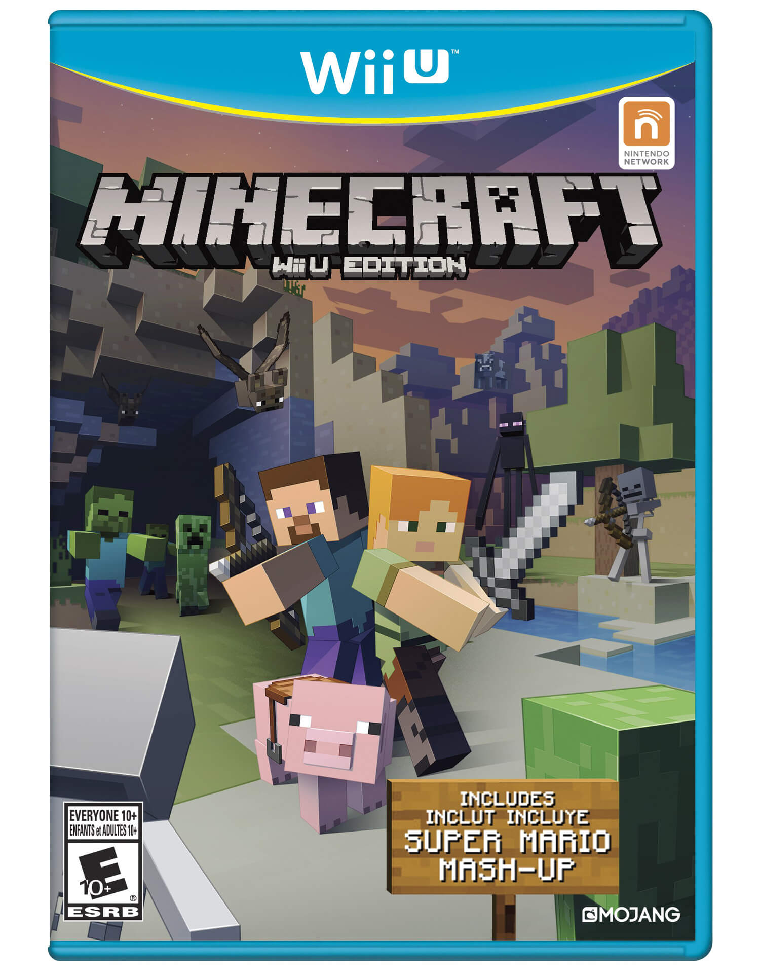 Capa do Minecraft: Wii U Edition