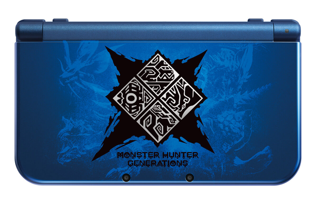 New Nintendo 3DS XL edição Monster Hunter Generations