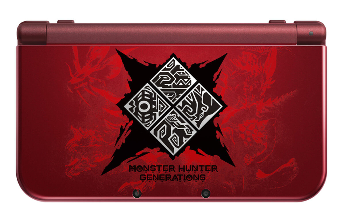 New Nintendo 3DS XL edição Monster Hunter Generations