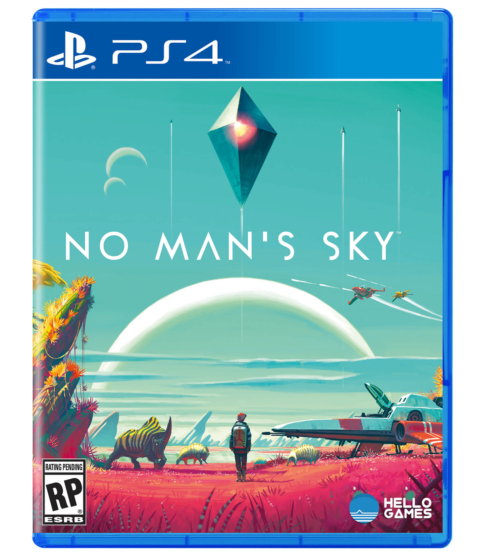 Capa do No Man's Sky para PS4