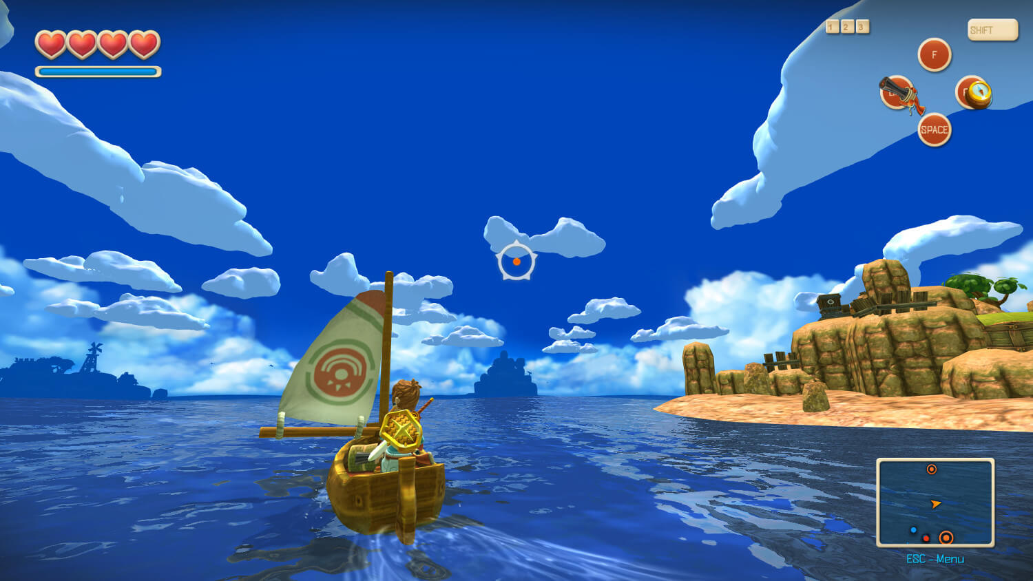 Screenshot de Oceanhorn