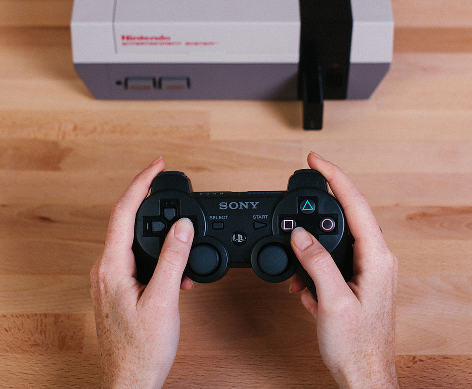 Use joysticks bluetooth no NES