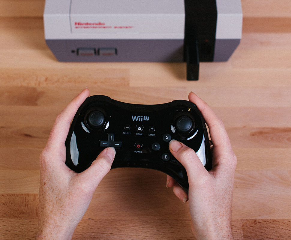 Use joysticks bluetooth no NES