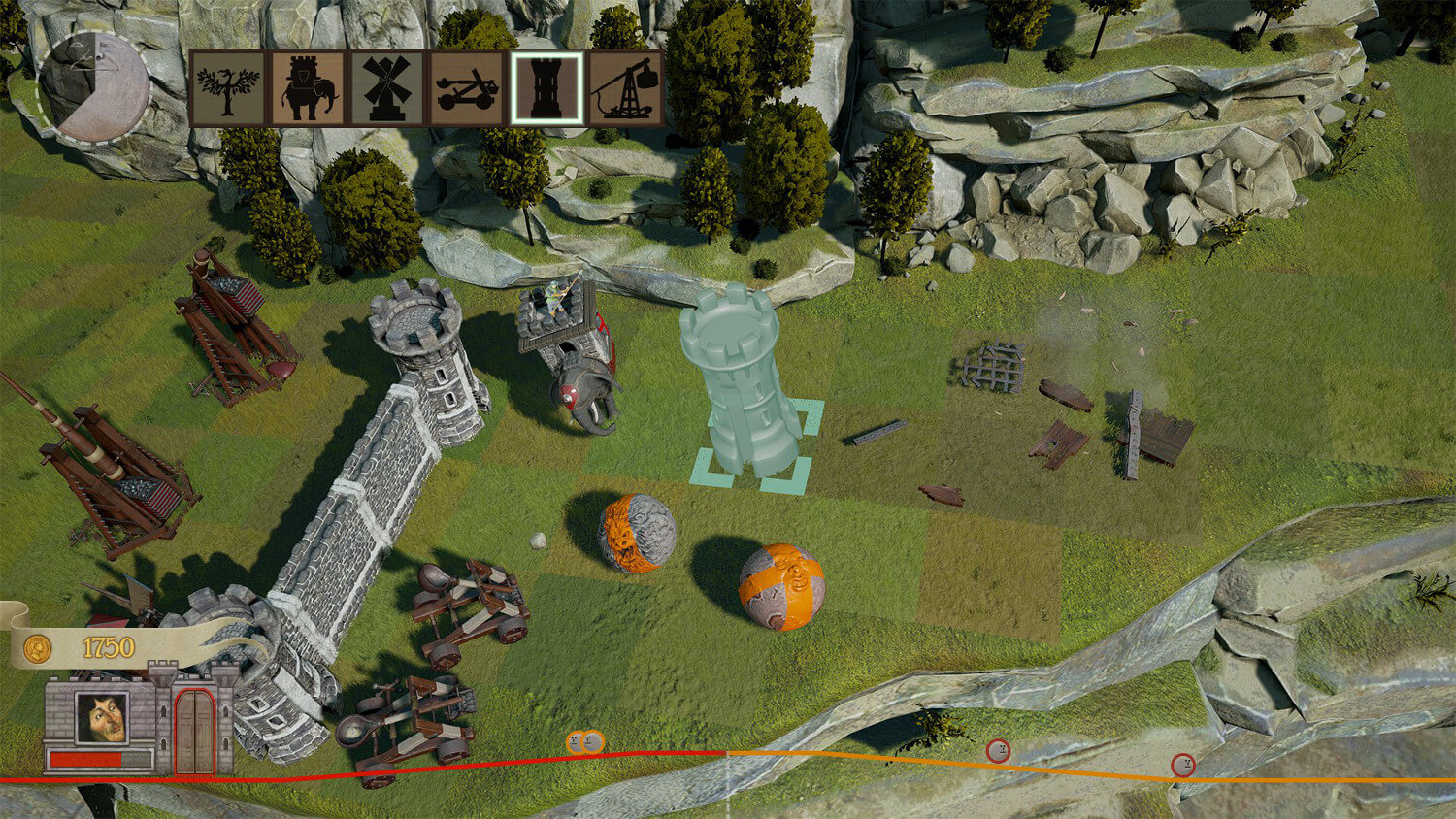 Screenshot do Rock of Ages II