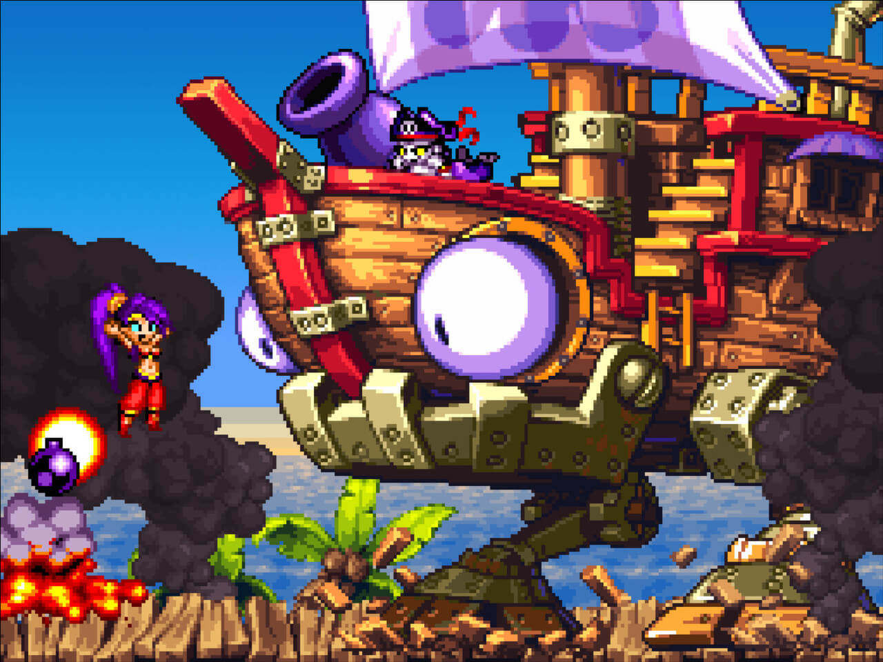 Screenshot de Shantae: Risky's Revenge