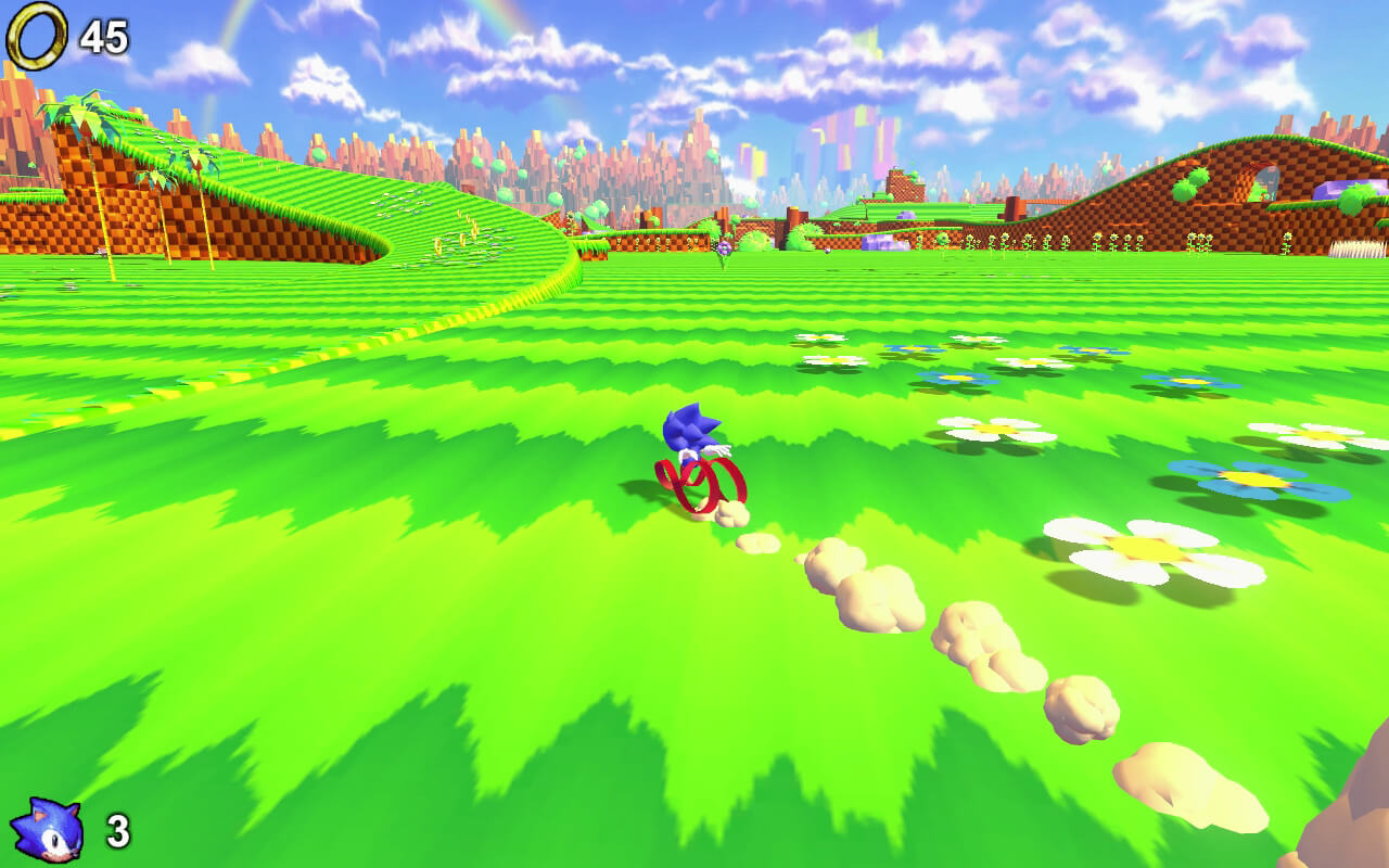 Sonic Utopia é um jogo em mundo aberto criado por fãs