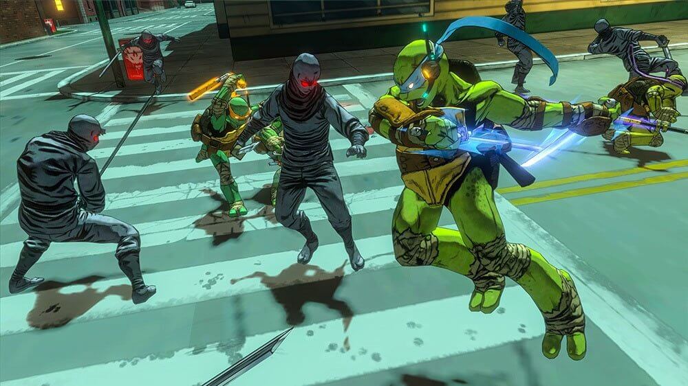 Screenshot do Teenage Mutant Ninja Turtles: Mutants in Manhattan