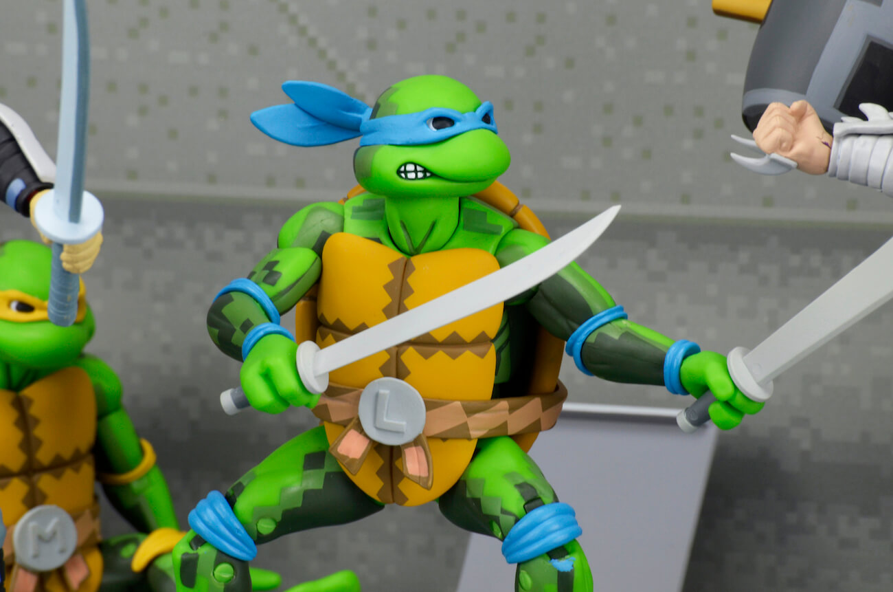 Neca lança miniaturas das Tartarugas Ninja