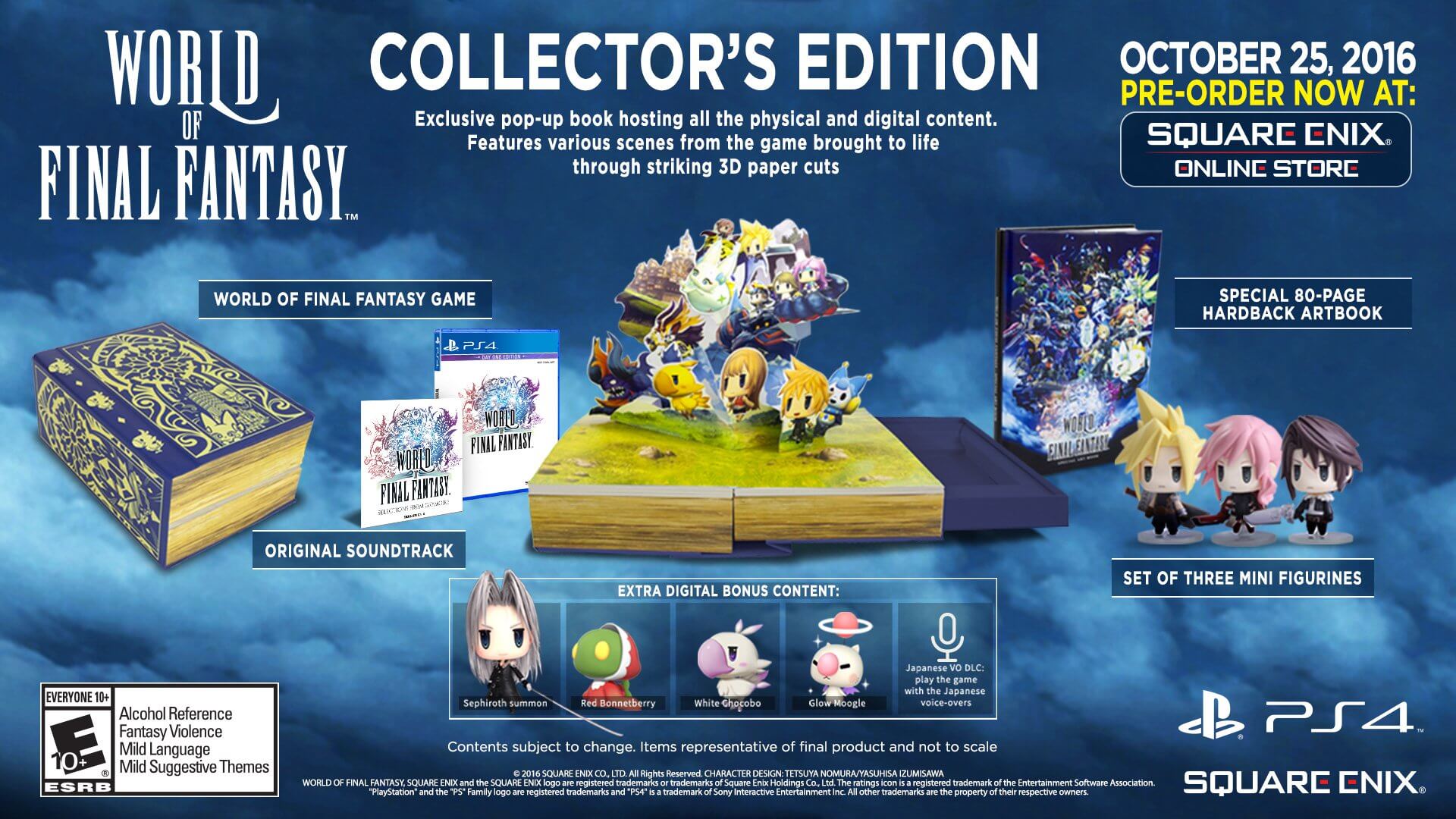 World of Final Fantasy edição Collector