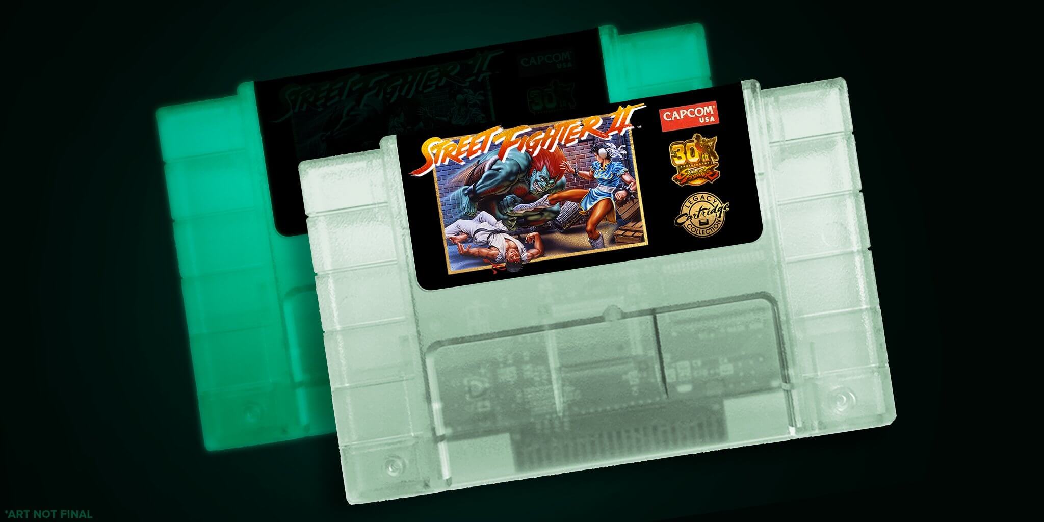 Cartucho Street Fighter II 30 anos