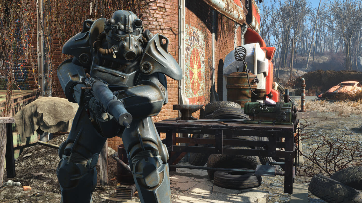 Fallout 4 com texturas em alta resolução