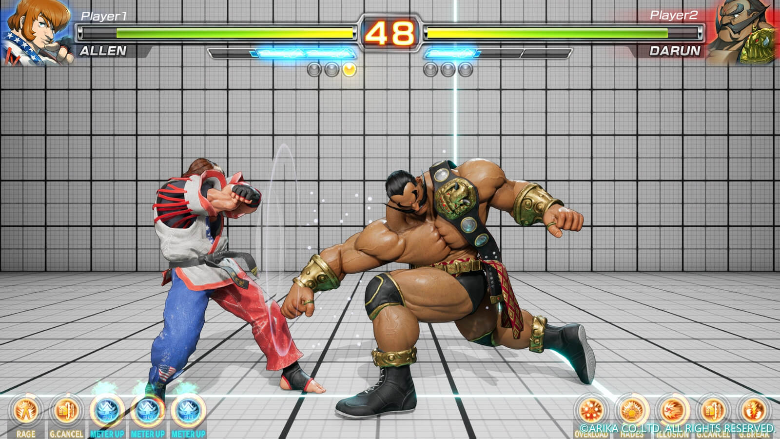 Screenshot de Fighting EX Layer