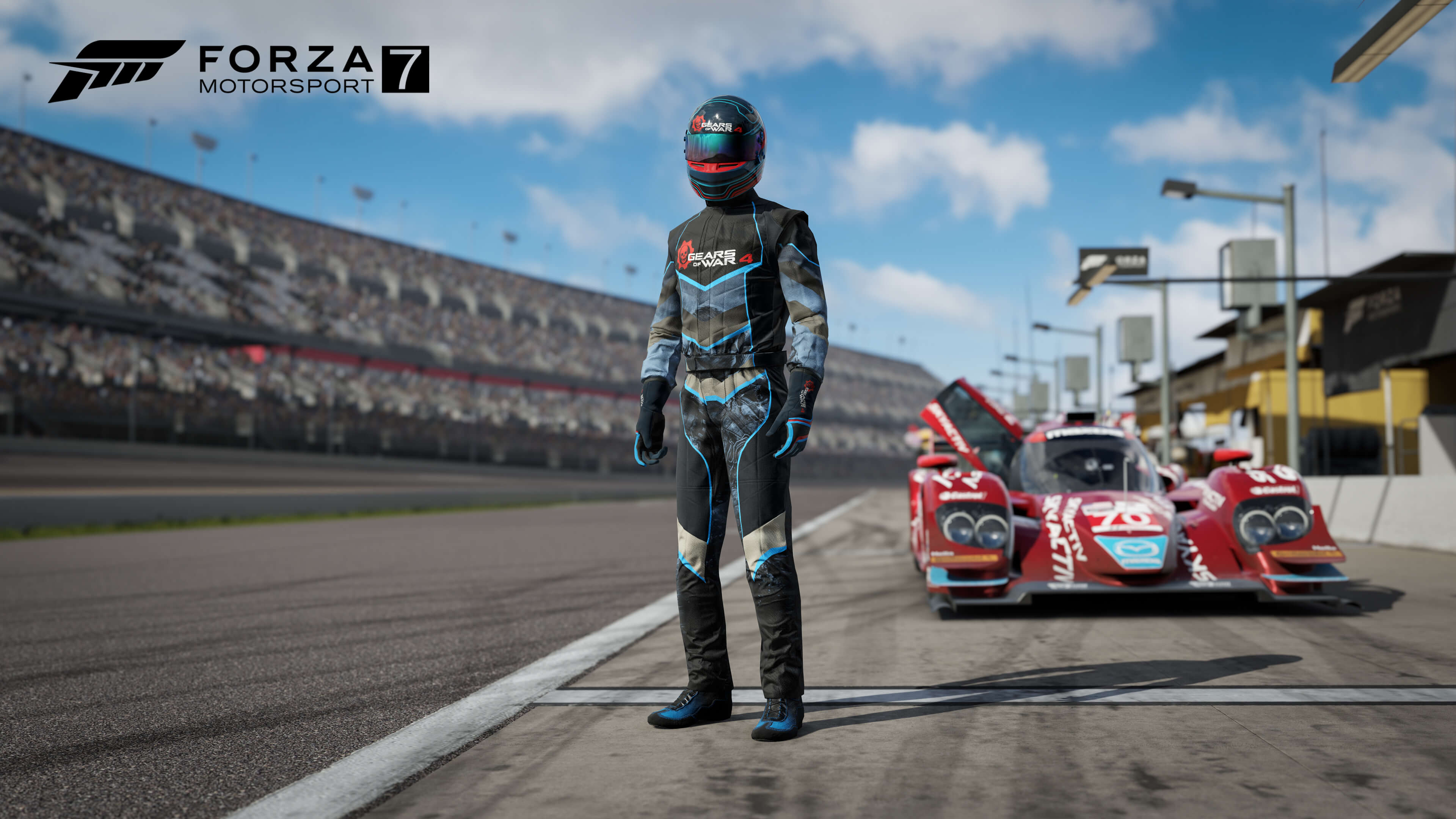 Roupas para Forza Motosport 7 inspirados em Gears of War