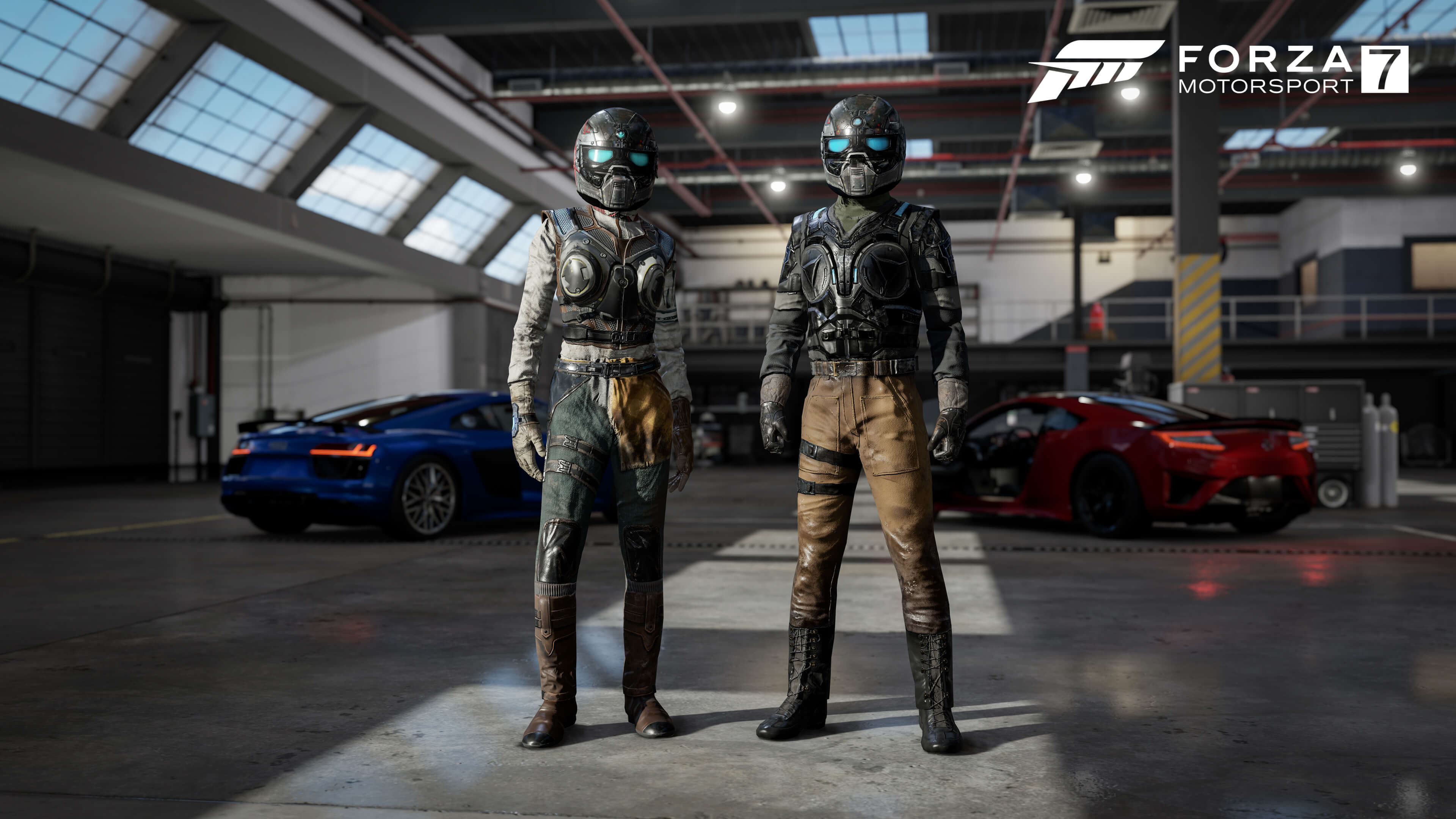 Roupas para Forza Motosport 7 inspirados em Gears of War