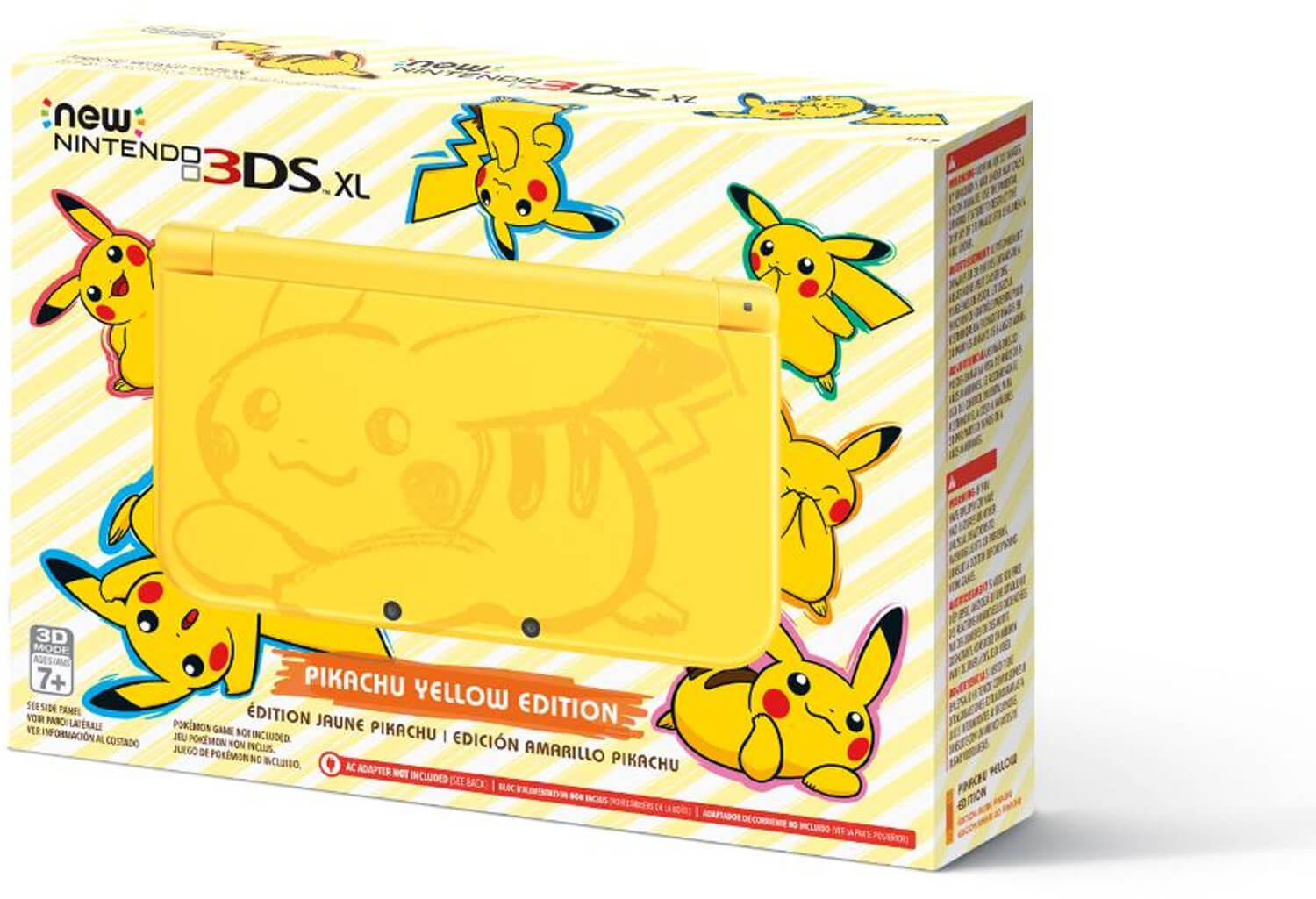 New Nintendo 3DS XL: Pikachu Yellow Edition