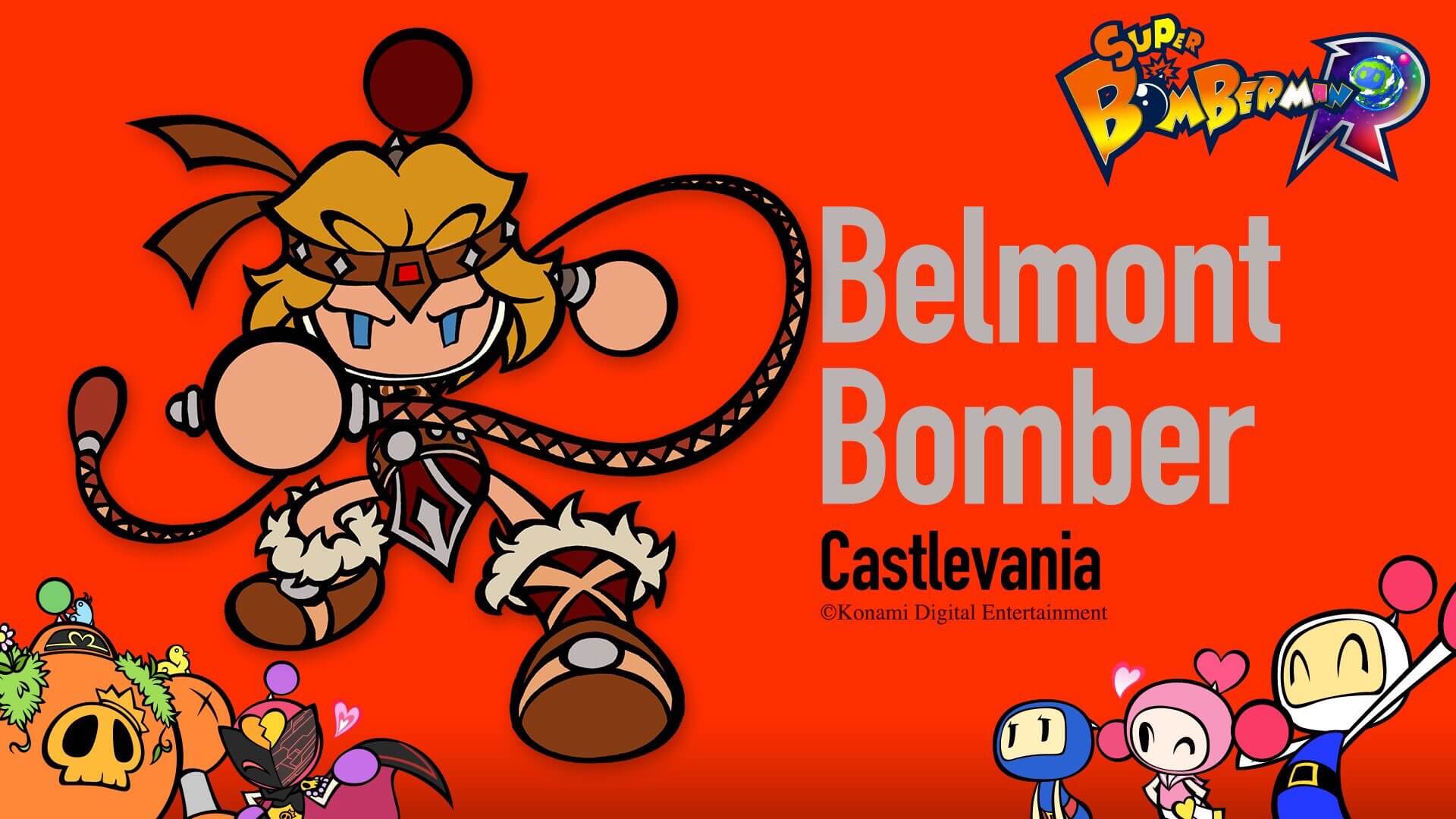Simon Belmont em Super Bomberman R