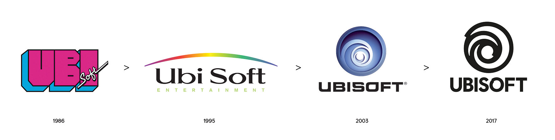 Todos logos da Ubisoft